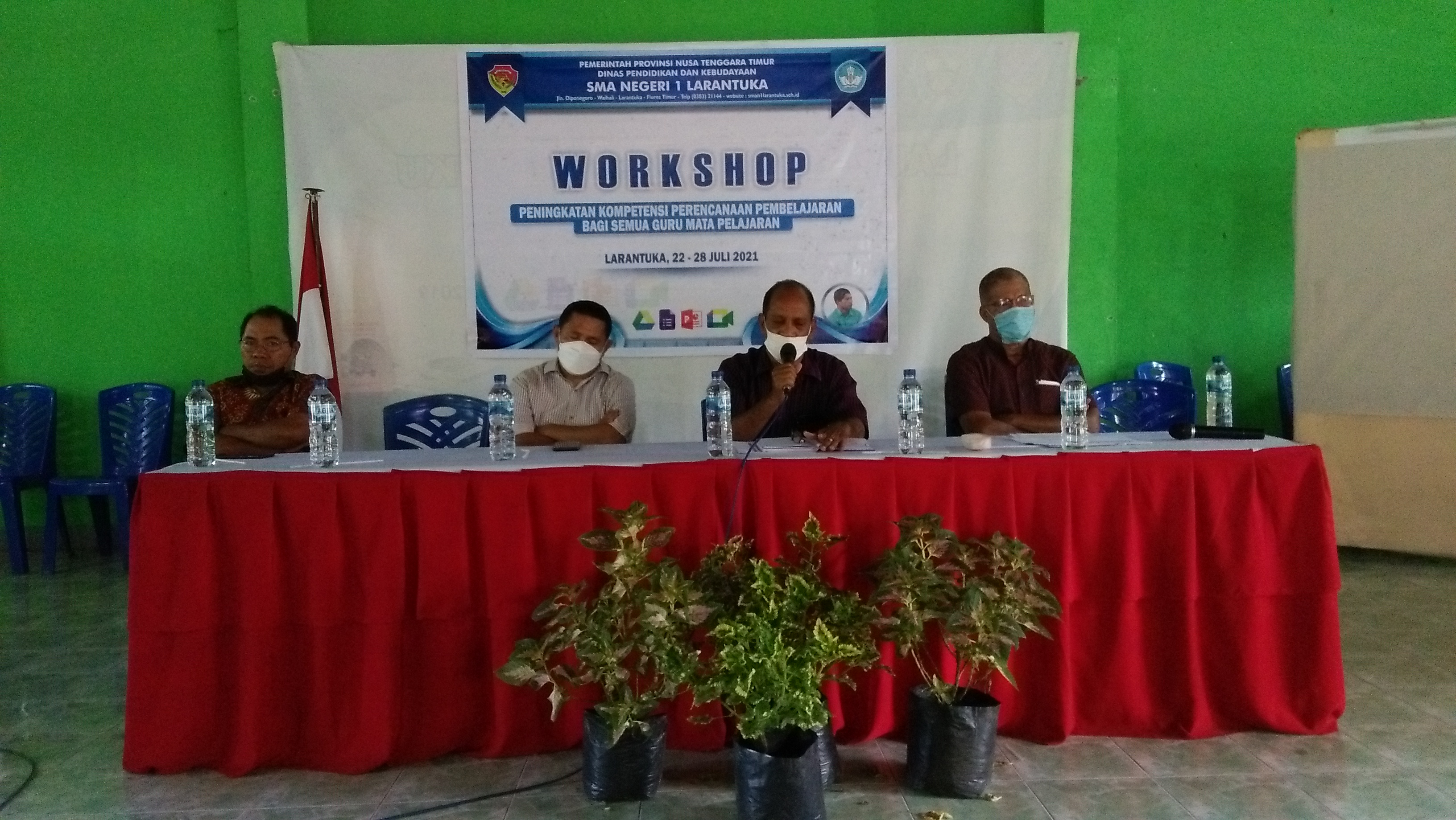 Workshop Pembelajaran SMAN 1 Larantuka